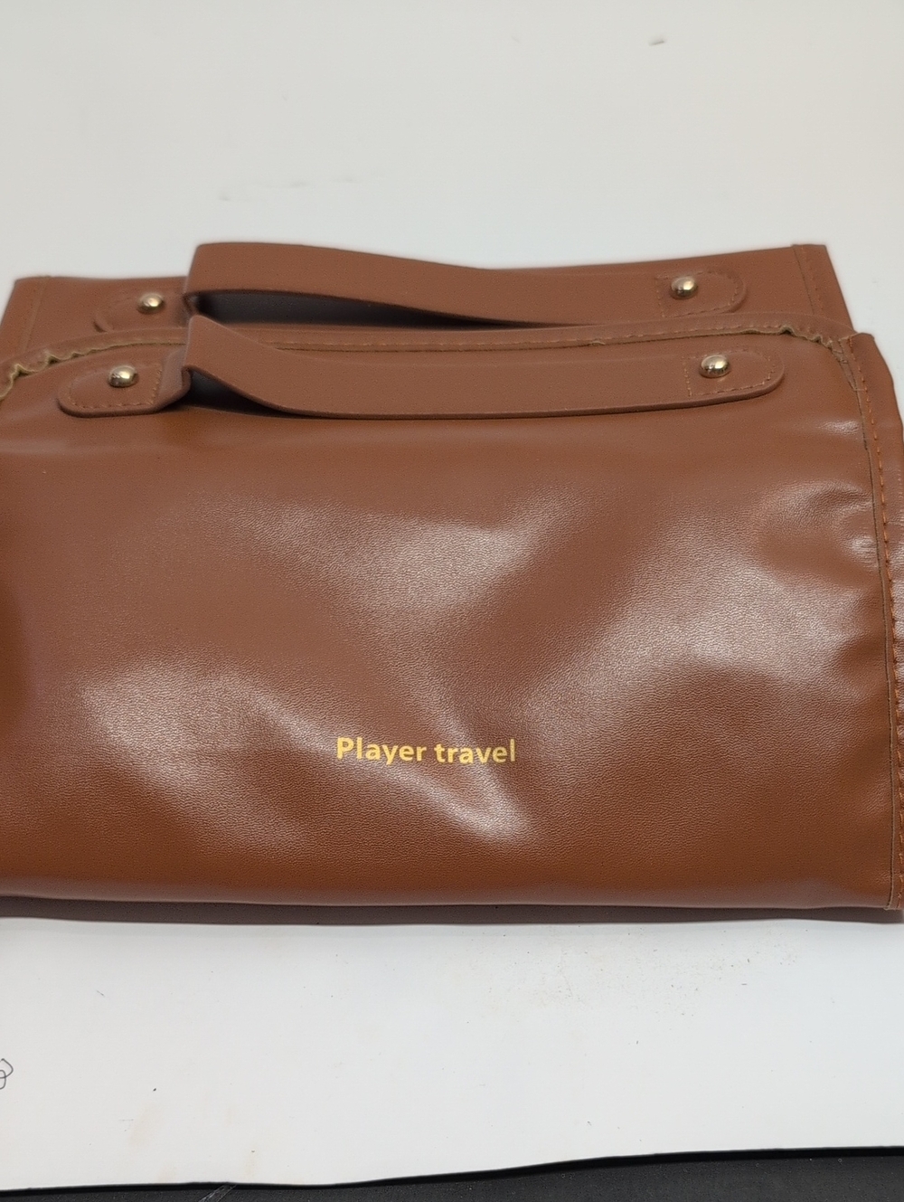 Player Travel Tan Women’s Travel Tote